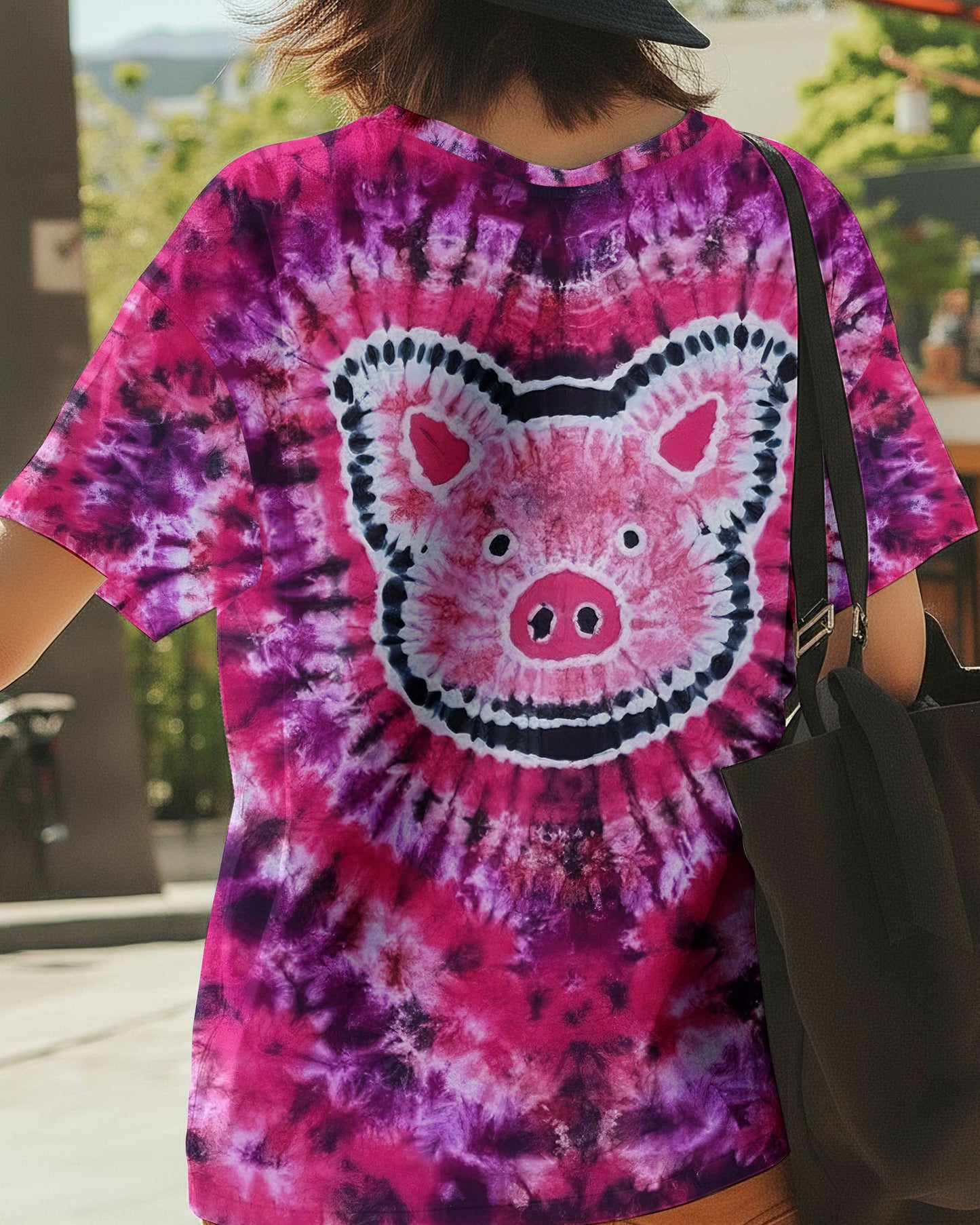 HAPPY PIG PINK ALL OVER PRINT - TLNO2911252