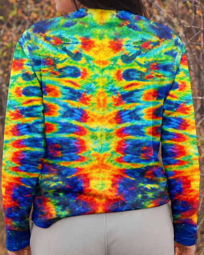 HIPPIE DRAGONFLY COLORFUL SWIRL ALL OVER PRINT  - TLNT0204262