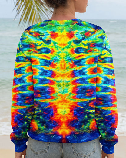 HIPPIE DRAGONFLY COLORFUL SWIRL ALL OVER PRINT  - TLNT0204262