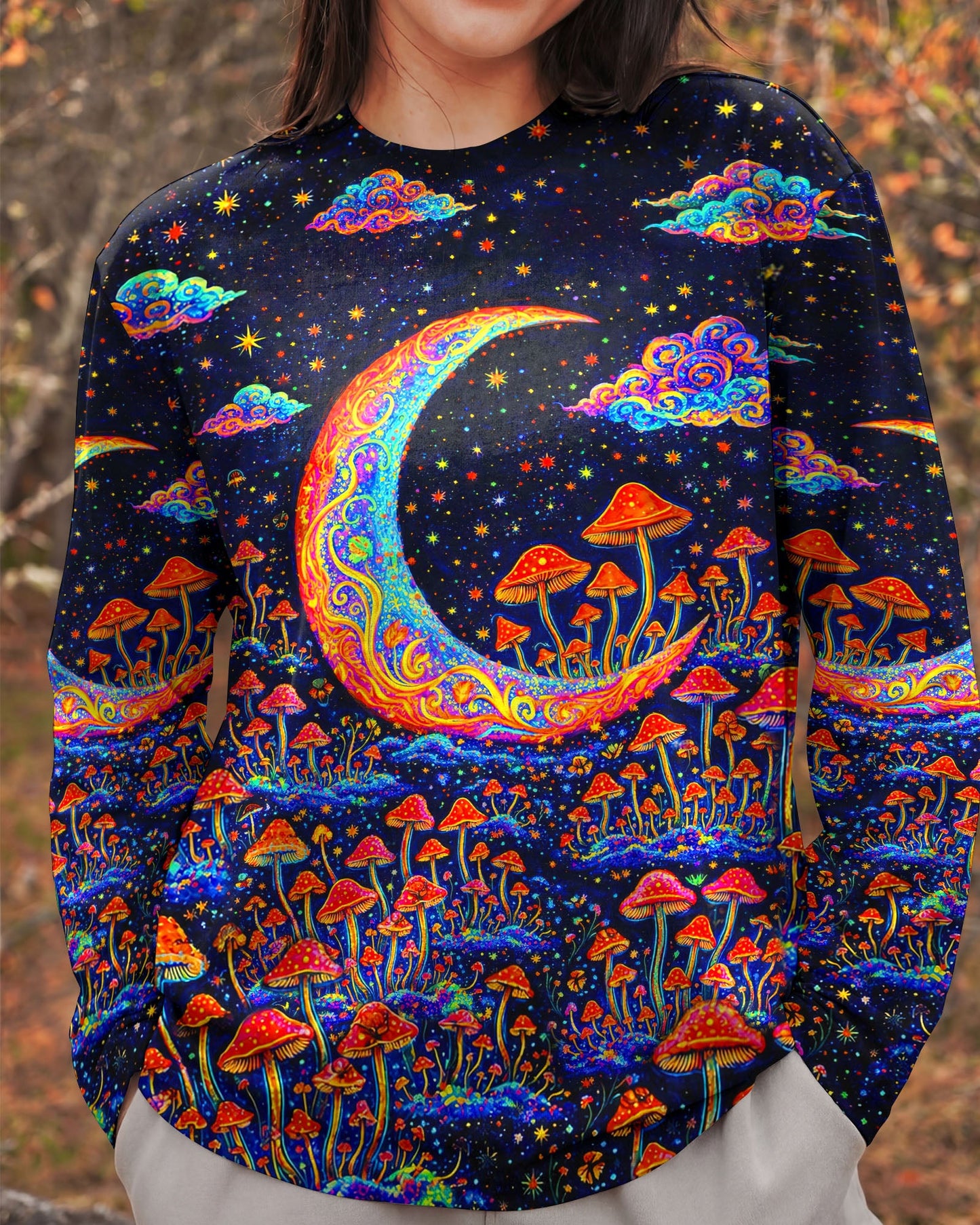 BE LIKE THE MOON ALL OVER PRINT - TLNT0505263