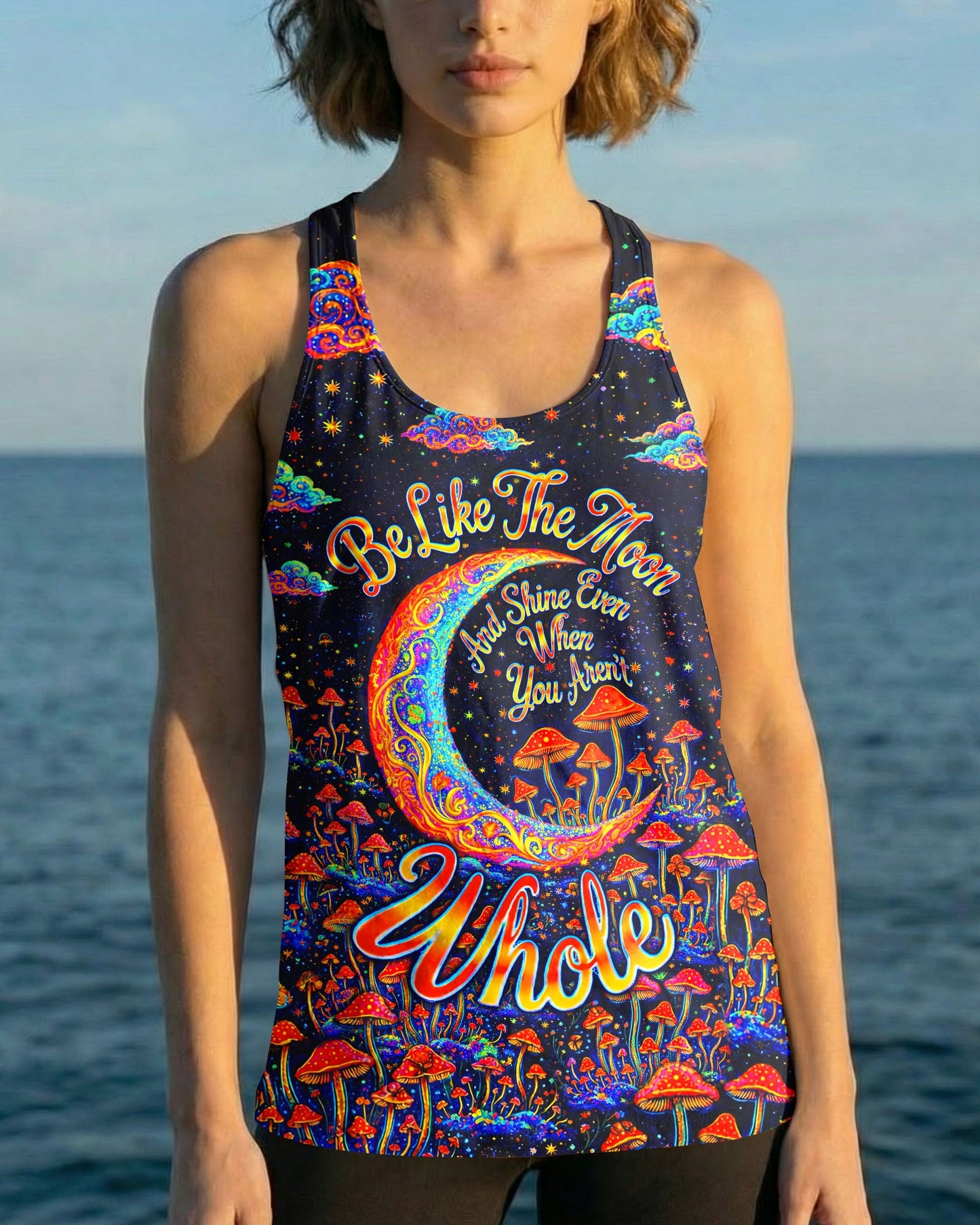 BE LIKE THE MOON ALL OVER PRINT - TLNT0505263