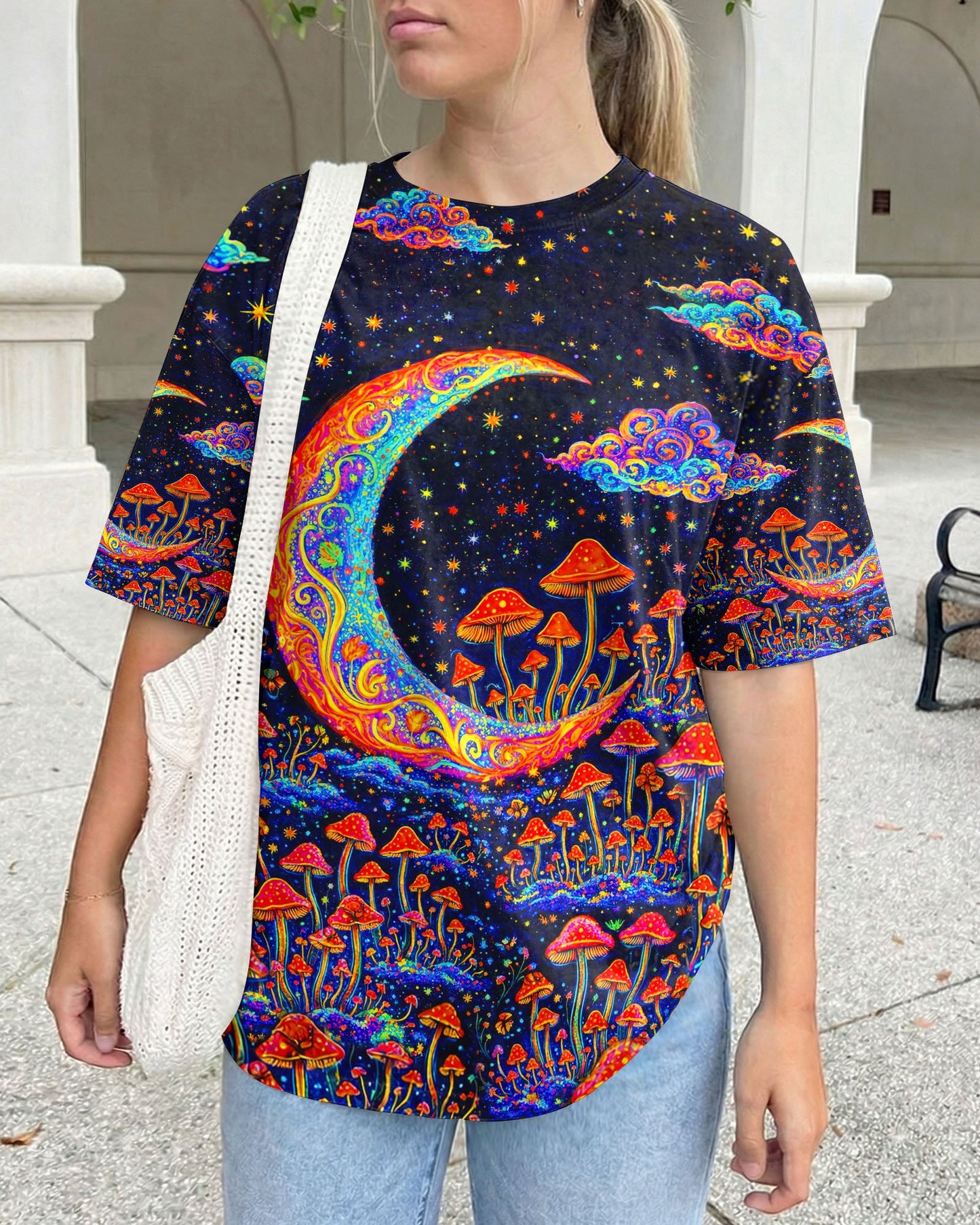 BE LIKE THE MOON ALL OVER PRINT - TLNT0505263