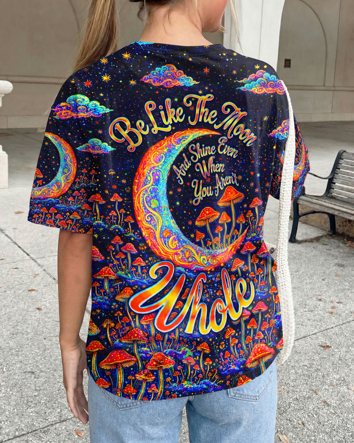 BE LIKE THE MOON ALL OVER PRINT - TLNT0505263