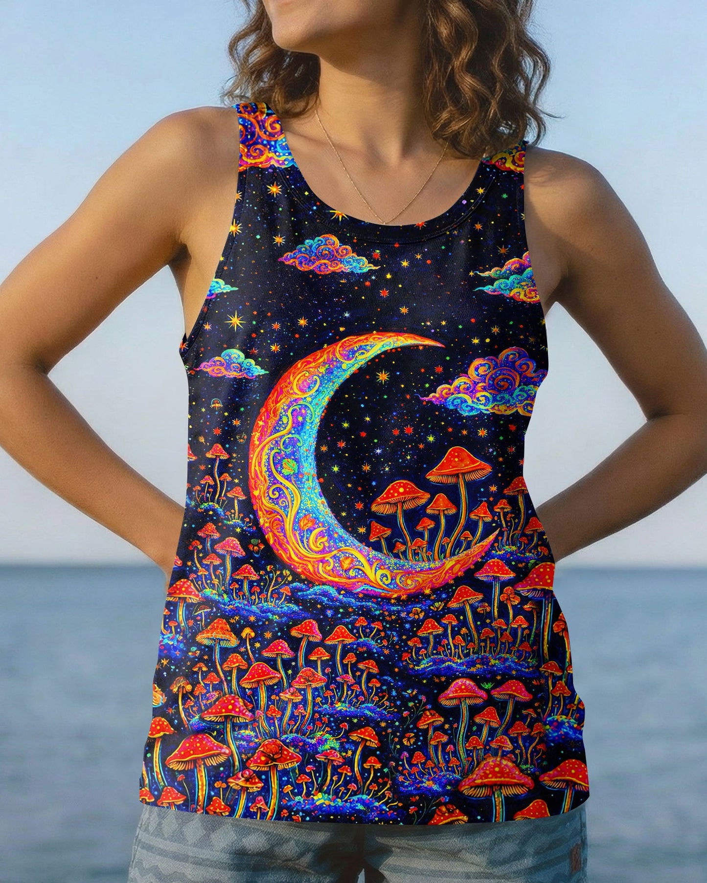 BE LIKE THE MOON ALL OVER PRINT - TLNT0505263