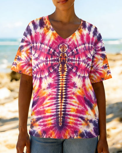 DRAGONFLY SWIRL ALL OVER PRINT  - TLNT0604263