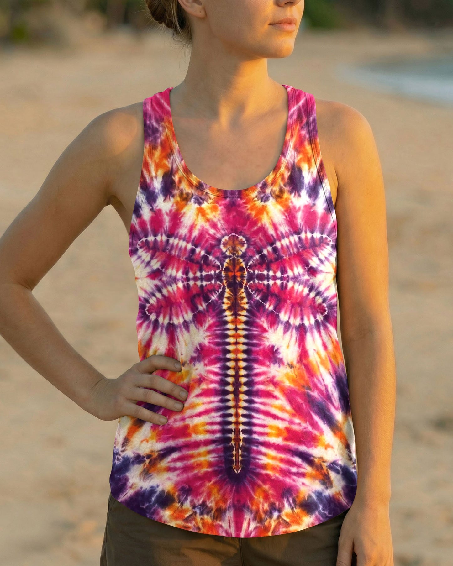 DRAGONFLY SWIRL ALL OVER PRINT  - TLNT0604263