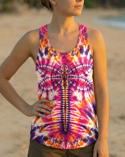 DRAGONFLY SWIRL ALL OVER PRINT  - TLNT0604263