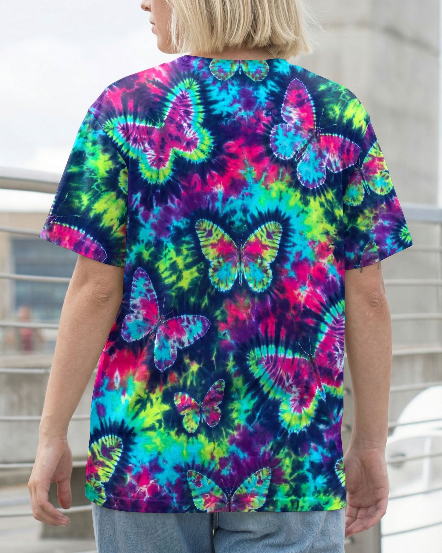 BUTTERFLY BURST ALL OVER PRINT - TLNT0707263
