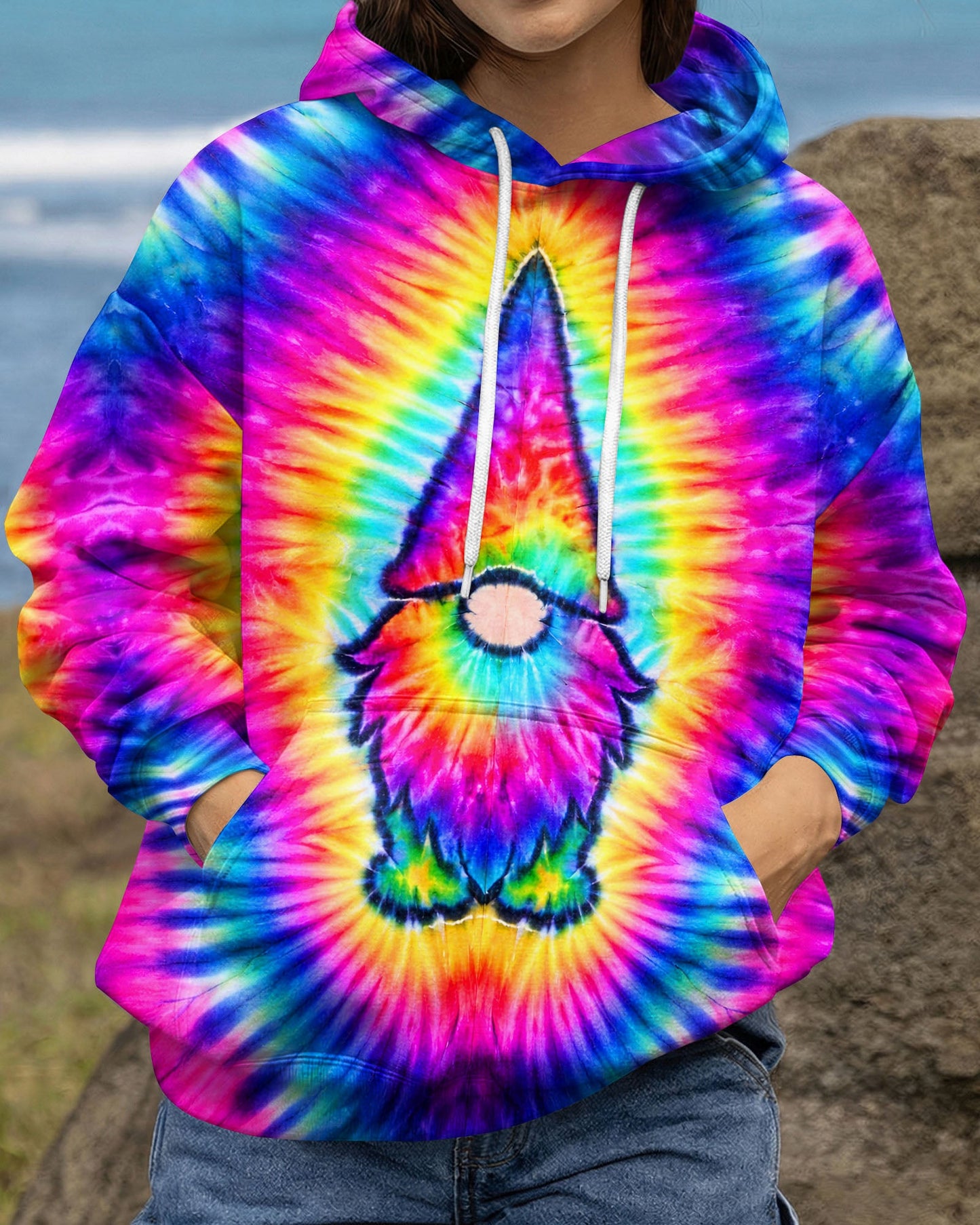 GNOME HIPPIE COLORFUL  ALL OVER PRINT  - TLNT0804263