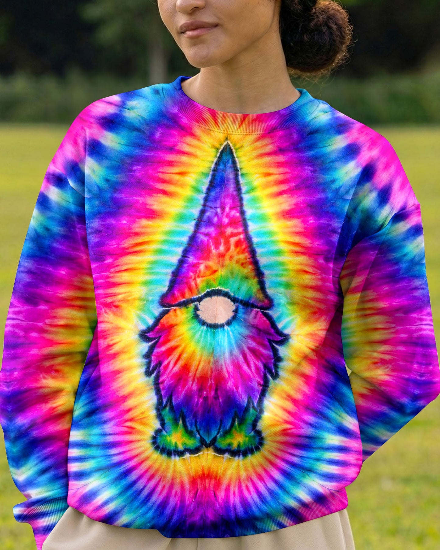 GNOME HIPPIE COLORFUL  ALL OVER PRINT  - TLNT0804263