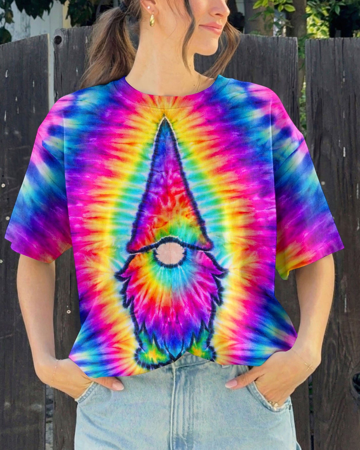 GNOME HIPPIE COLORFUL  ALL OVER PRINT  - TLNT0804263
