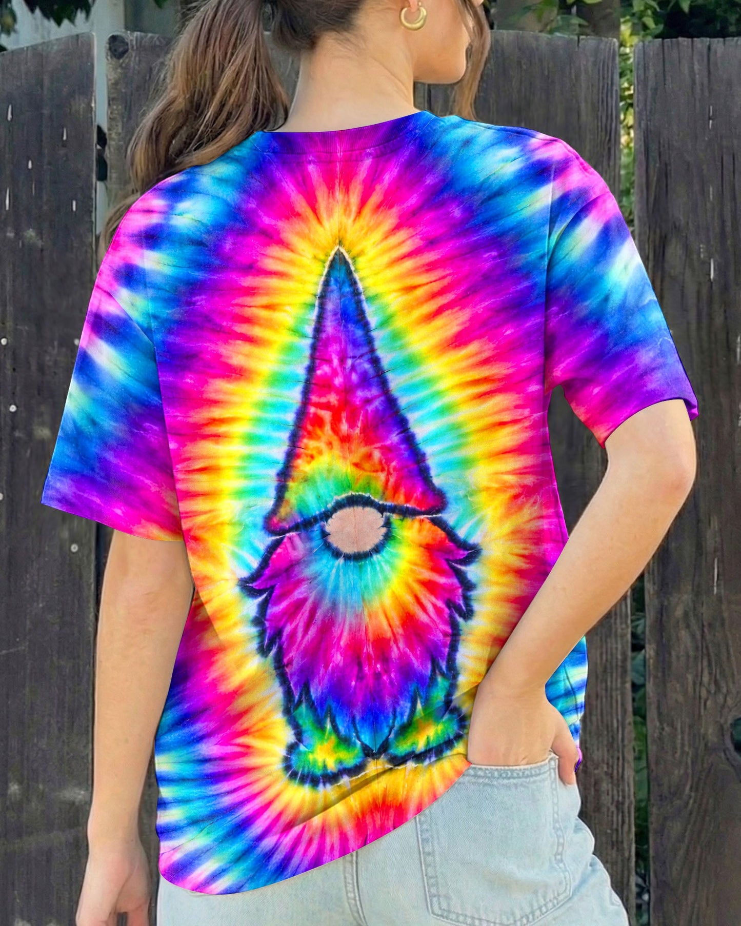 GNOME HIPPIE COLORFUL  ALL OVER PRINT  - TLNT0804263