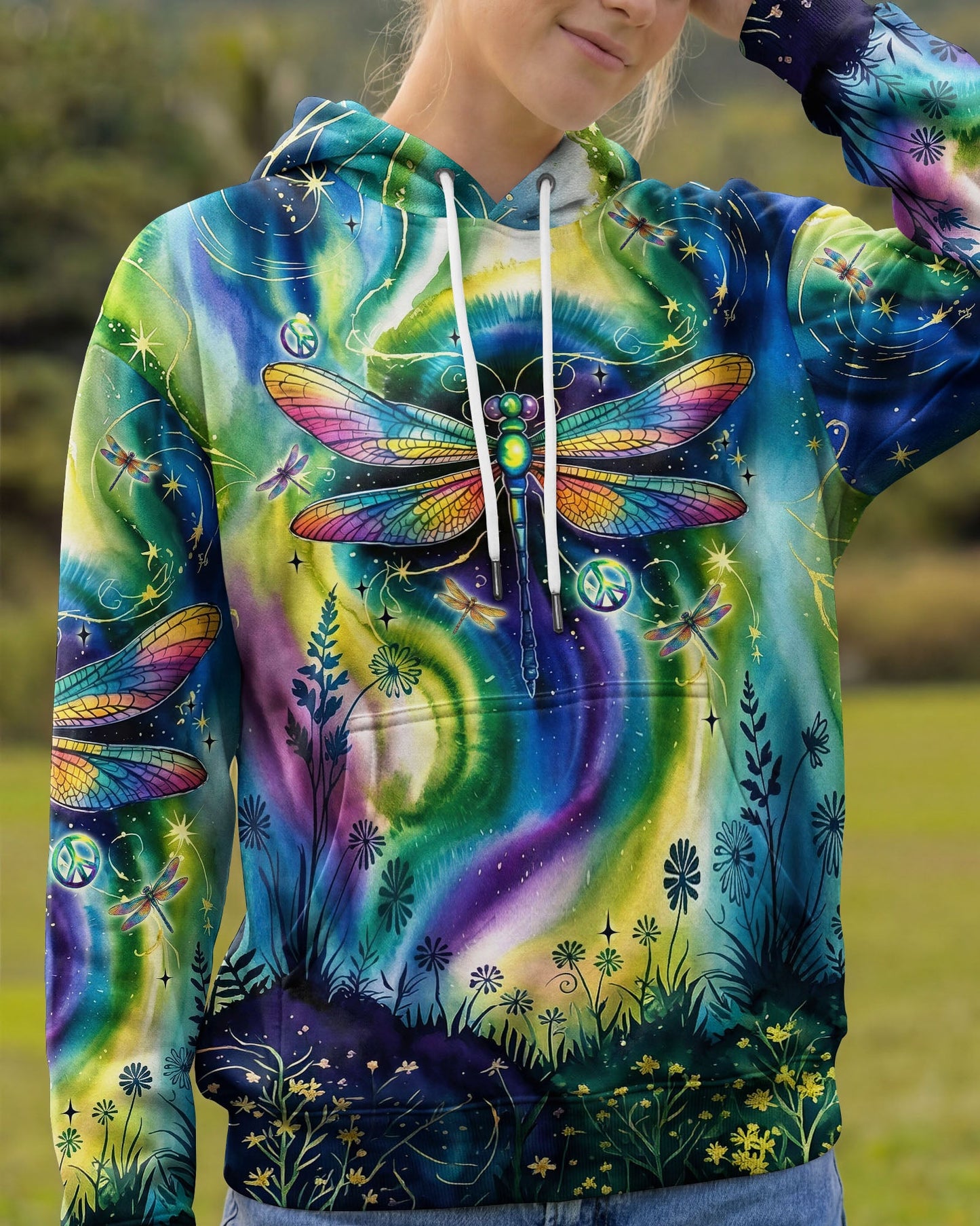 FLY ME TO THE MOON DRAGONFLY ALL OVER PRINT  - TLNT1004263