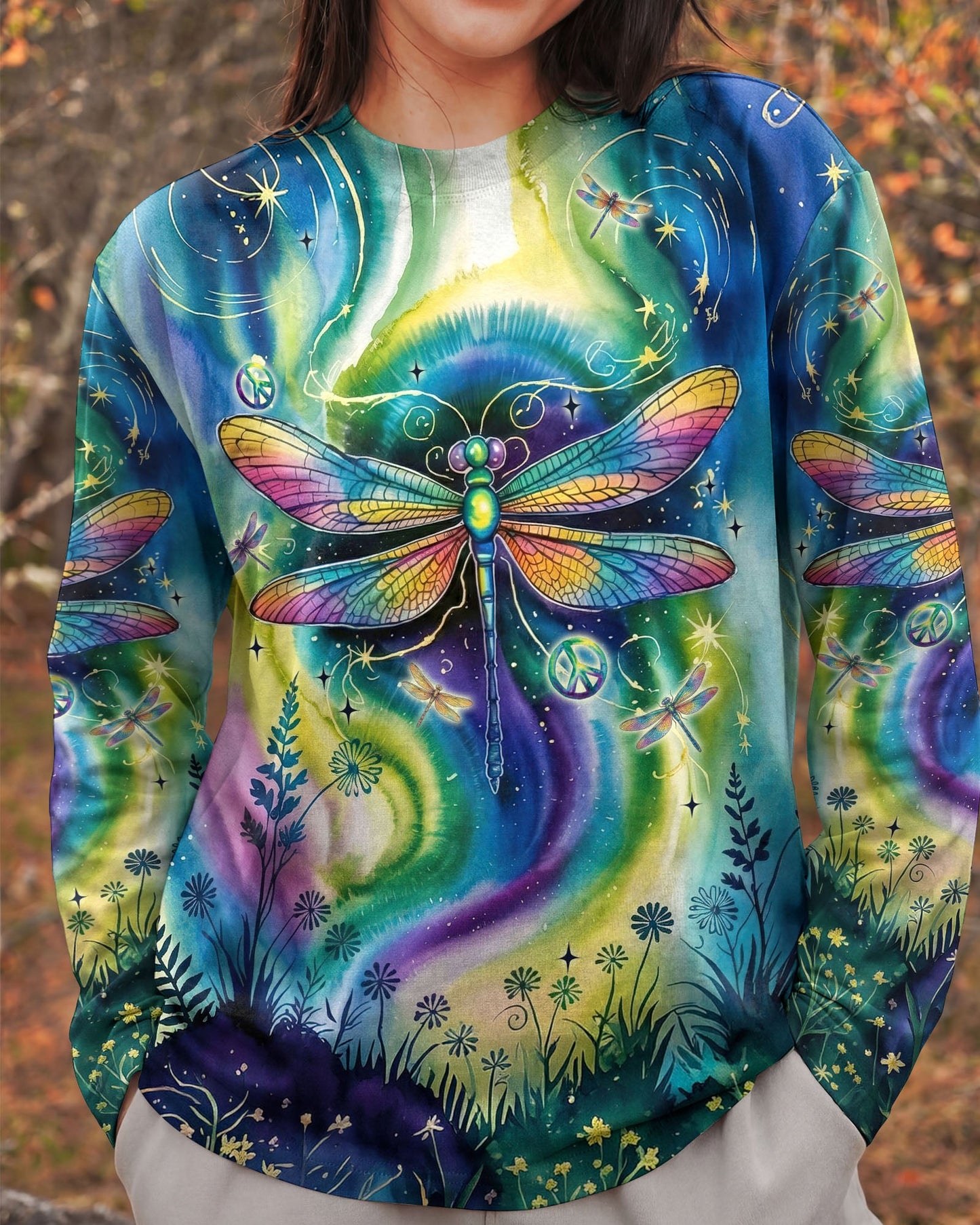 FLY ME TO THE MOON DRAGONFLY ALL OVER PRINT  - TLNT1004263