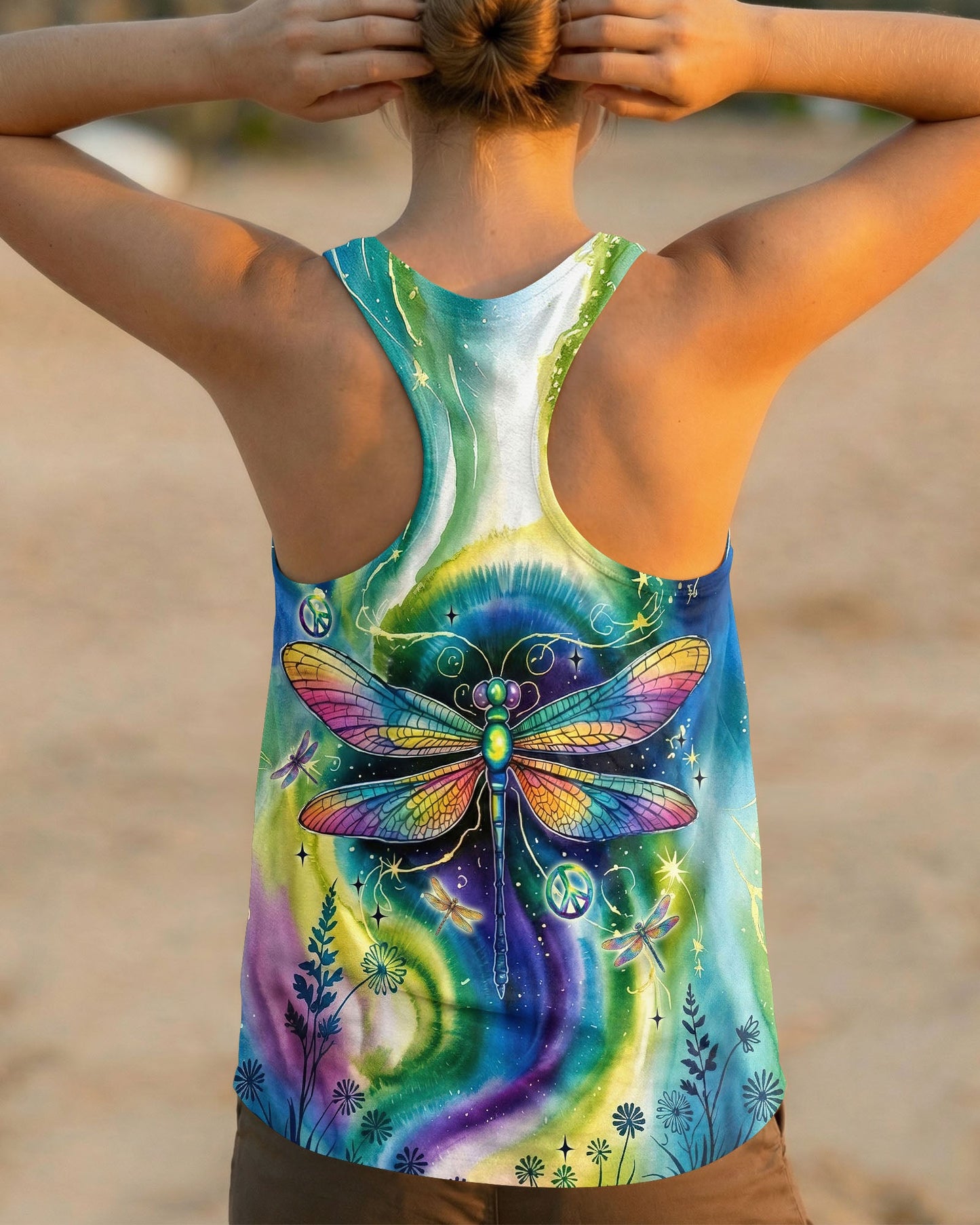 FLY ME TO THE MOON DRAGONFLY ALL OVER PRINT  - TLNT1004263