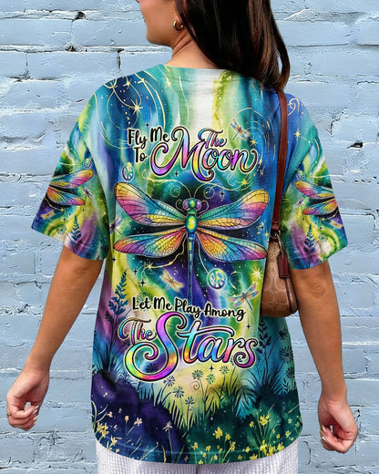 FLY ME TO THE MOON DRAGONFLY ALL OVER PRINT  - TLNT1004263