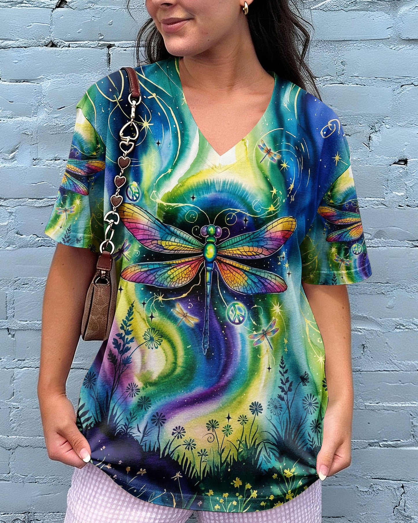 FLY ME TO THE MOON DRAGONFLY ALL OVER PRINT  - TLNT1004263