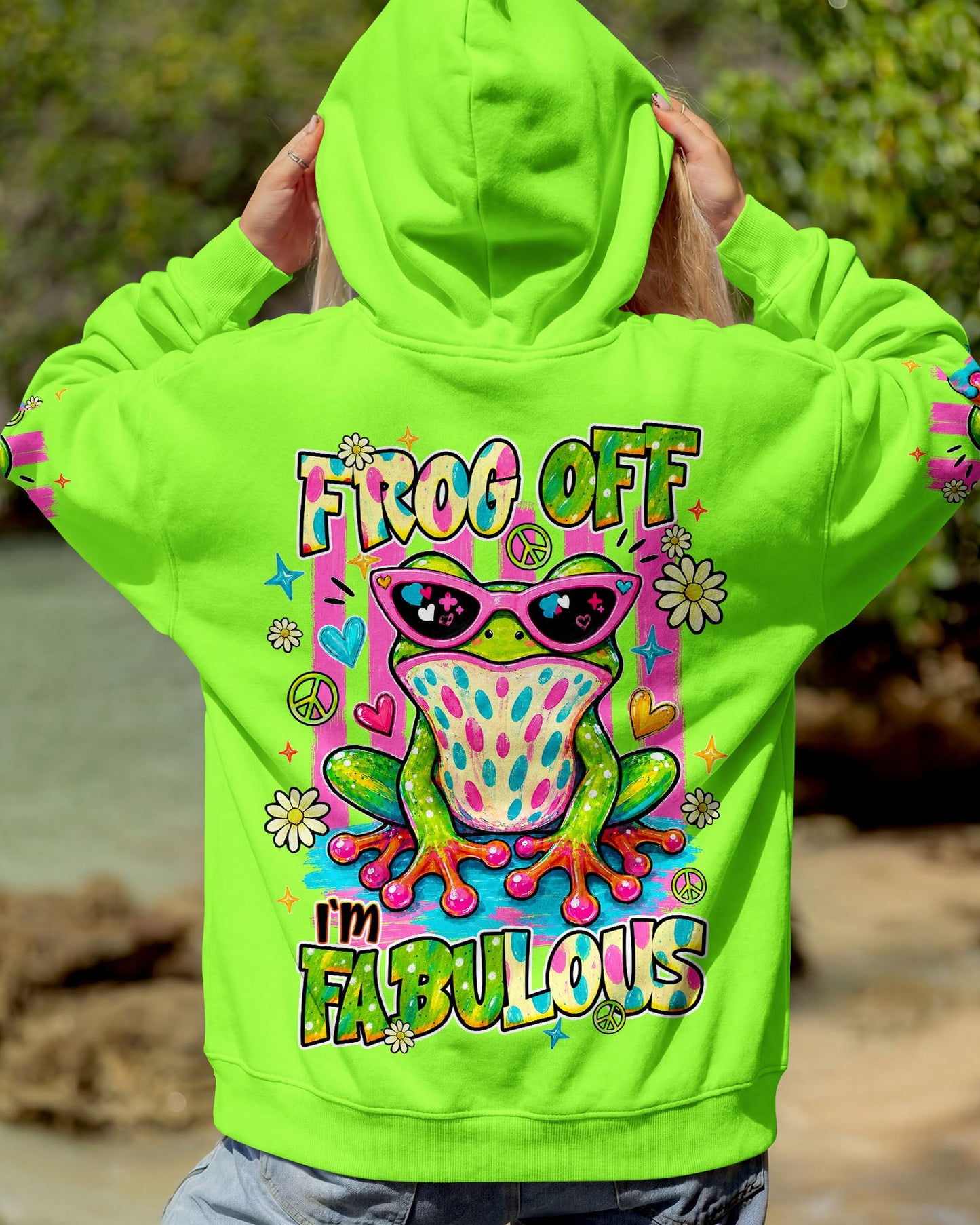 FROG OFF I'M FABULOUS ALL OVER PRINT - TLNT1106263