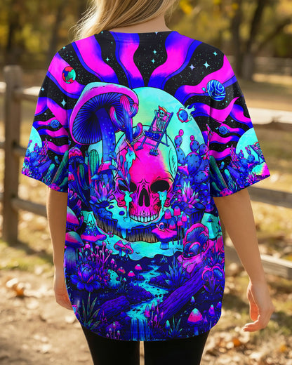 PSYCHEDELIC SKULL  HIPPIE ALL OVER PRINT   - TLNT1305262