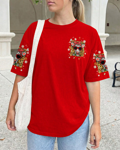 APPARENTLY I HAVE AN ATTITUDE WHO KNEW COW ALL OVER PRINT - TLNT1306261