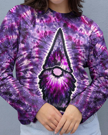 GROOVY GNOME  PURPLE PATTERN ALL OVER PRINT - TLNT1405261