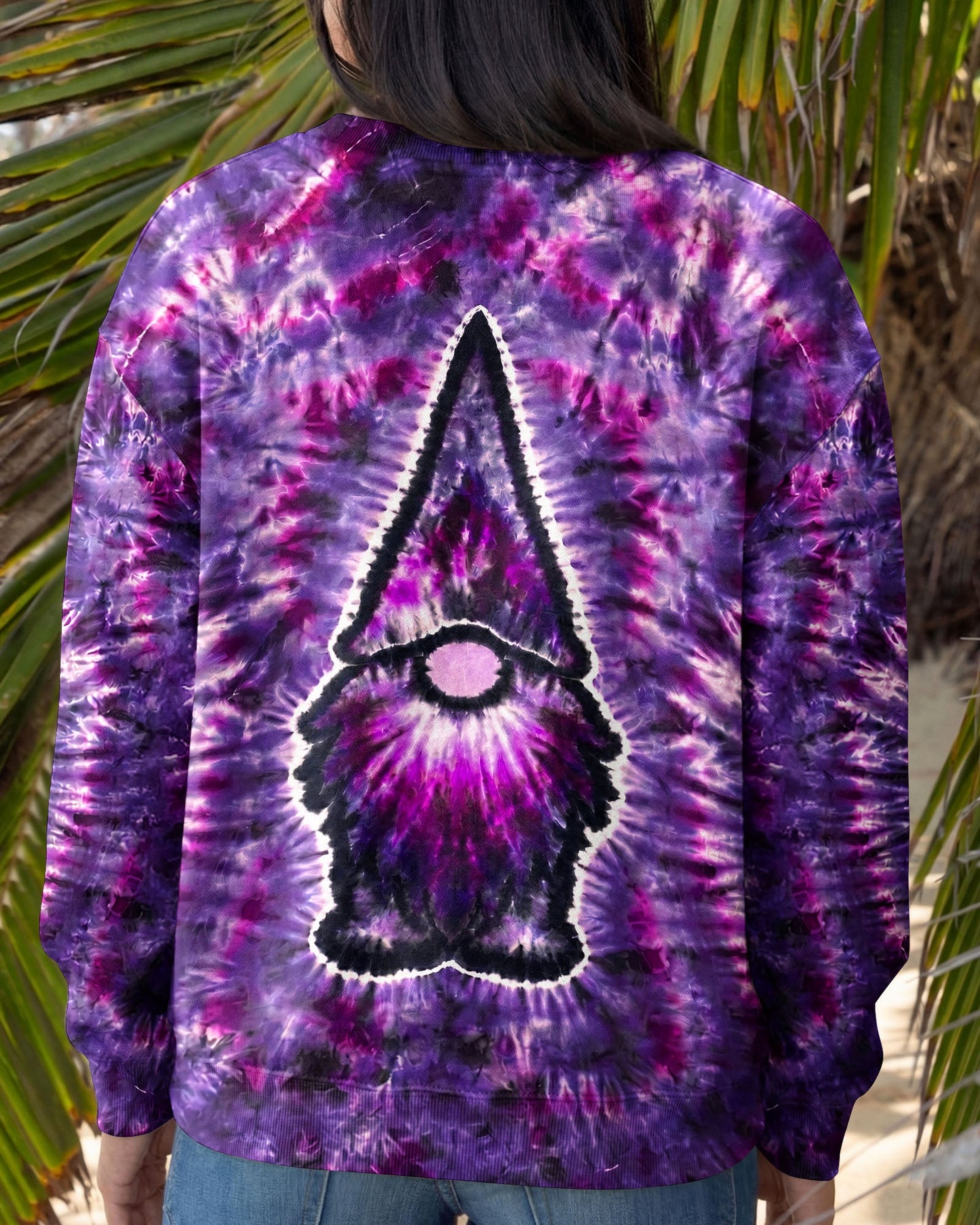 GROOVY GNOME  PURPLE PATTERN ALL OVER PRINT - TLNT1405261