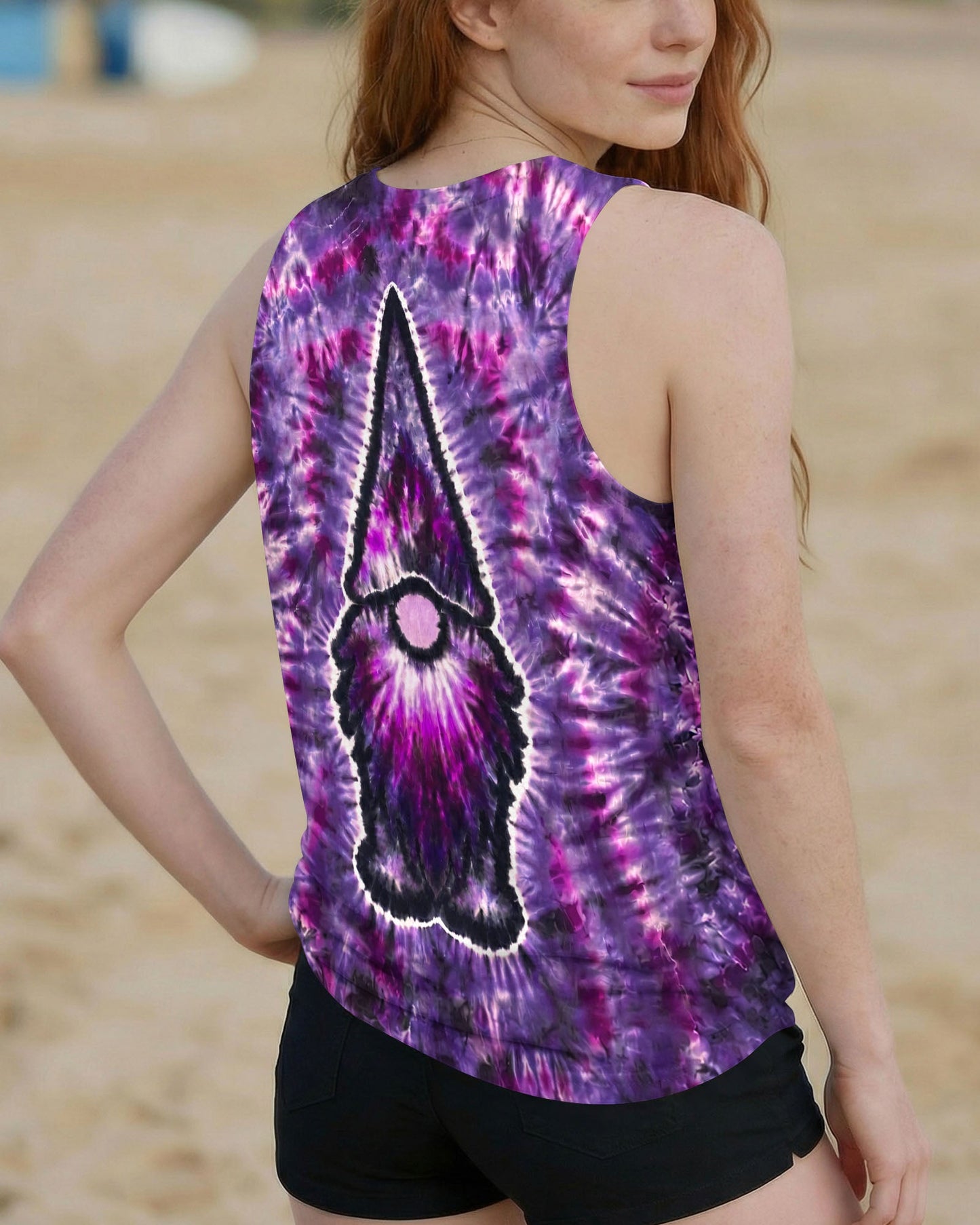 GROOVY GNOME  PURPLE PATTERN ALL OVER PRINT - TLNT1405261