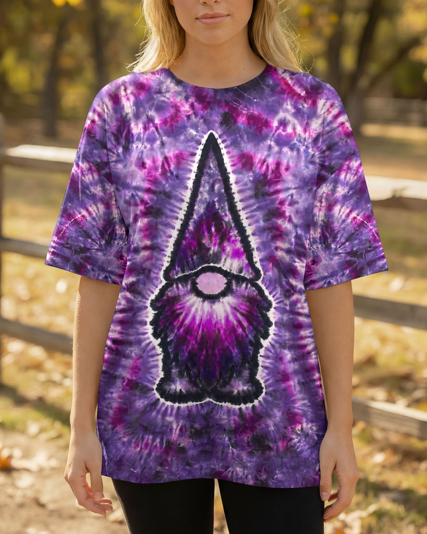 GROOVY GNOME  PURPLE PATTERN ALL OVER PRINT - TLNT1405261