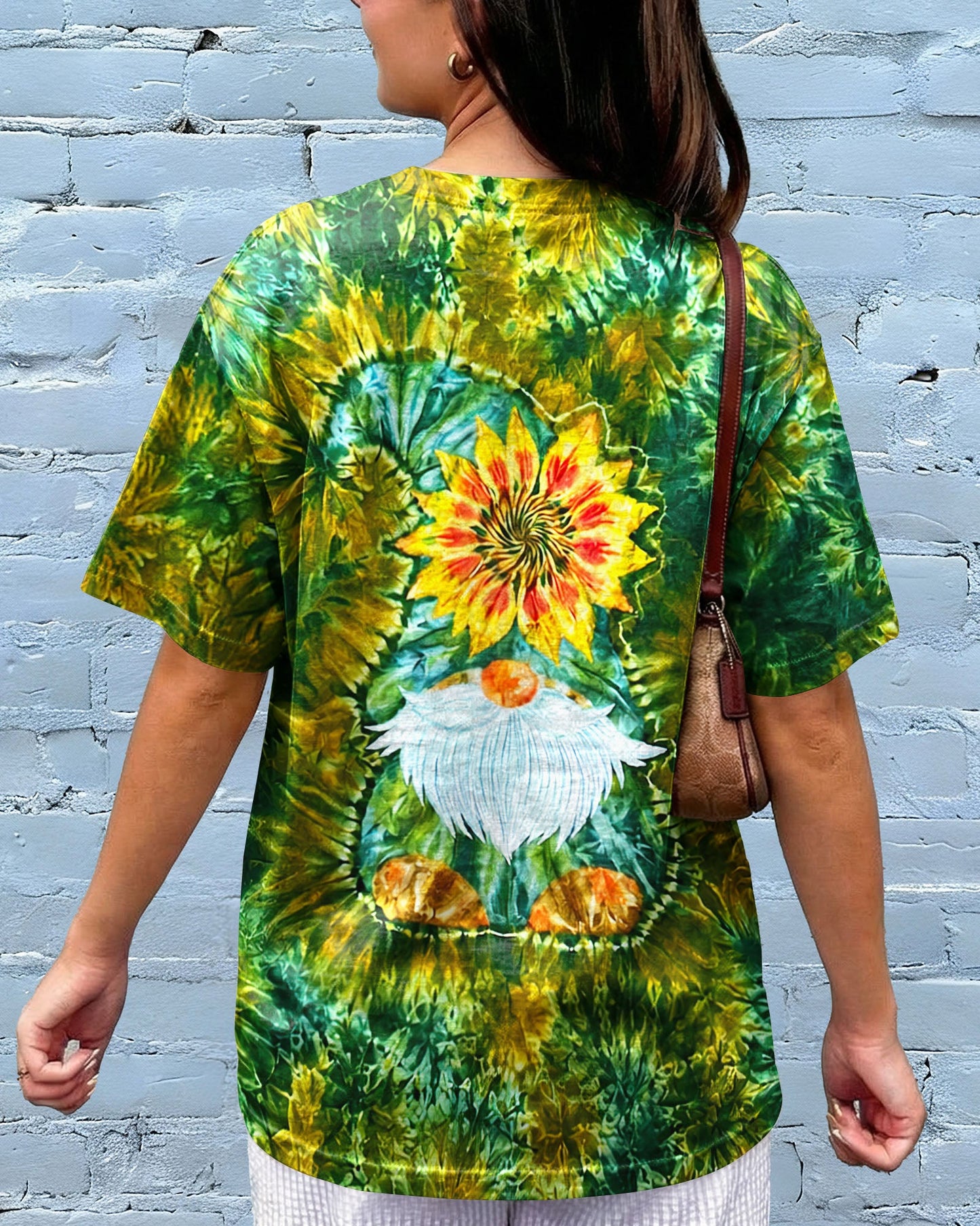 SUNFLOWER GNOME BURST ALL OVER PRINT - TLNT1505264