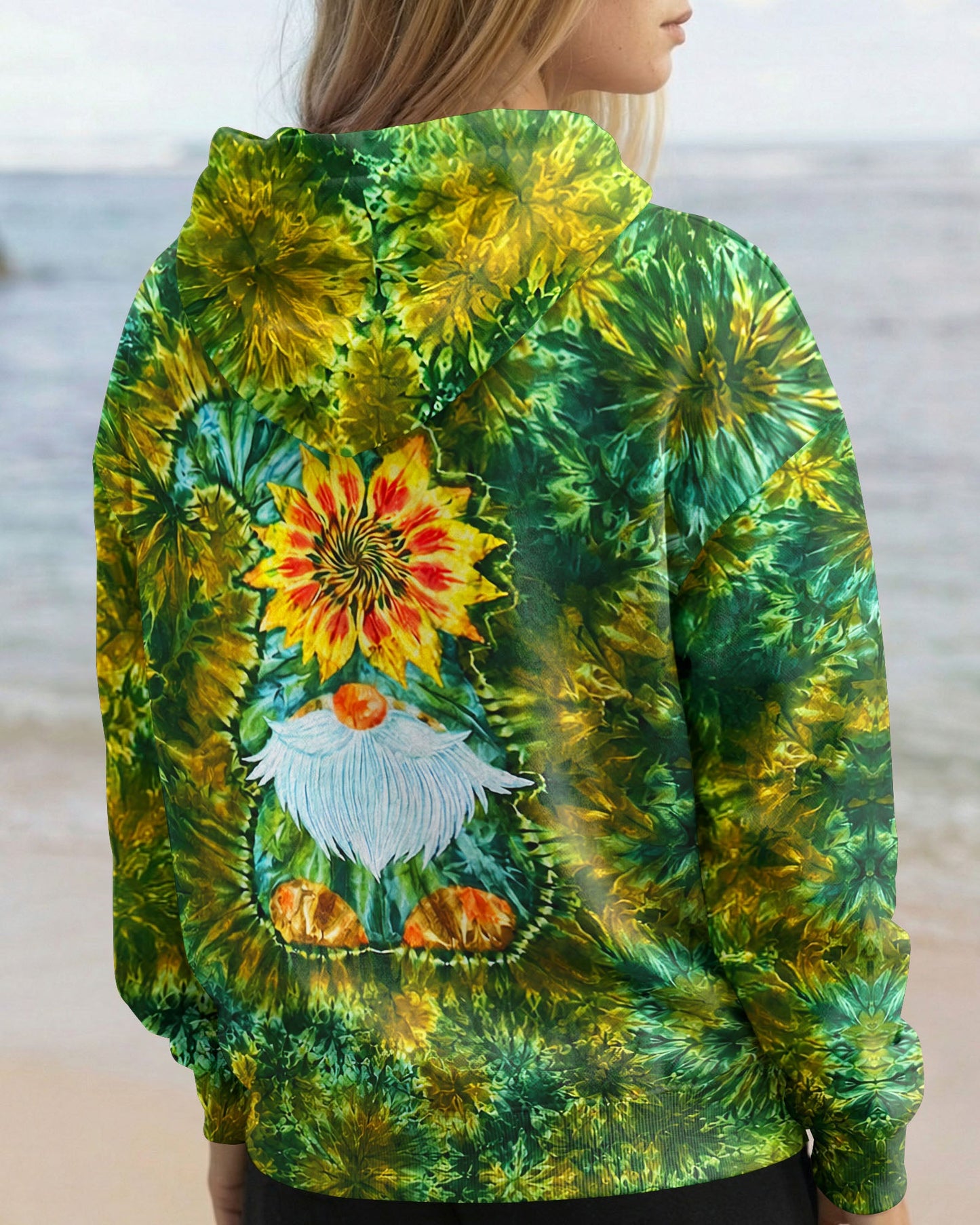 SUNFLOWER GNOME BURST ALL OVER PRINT - TLNT1505264