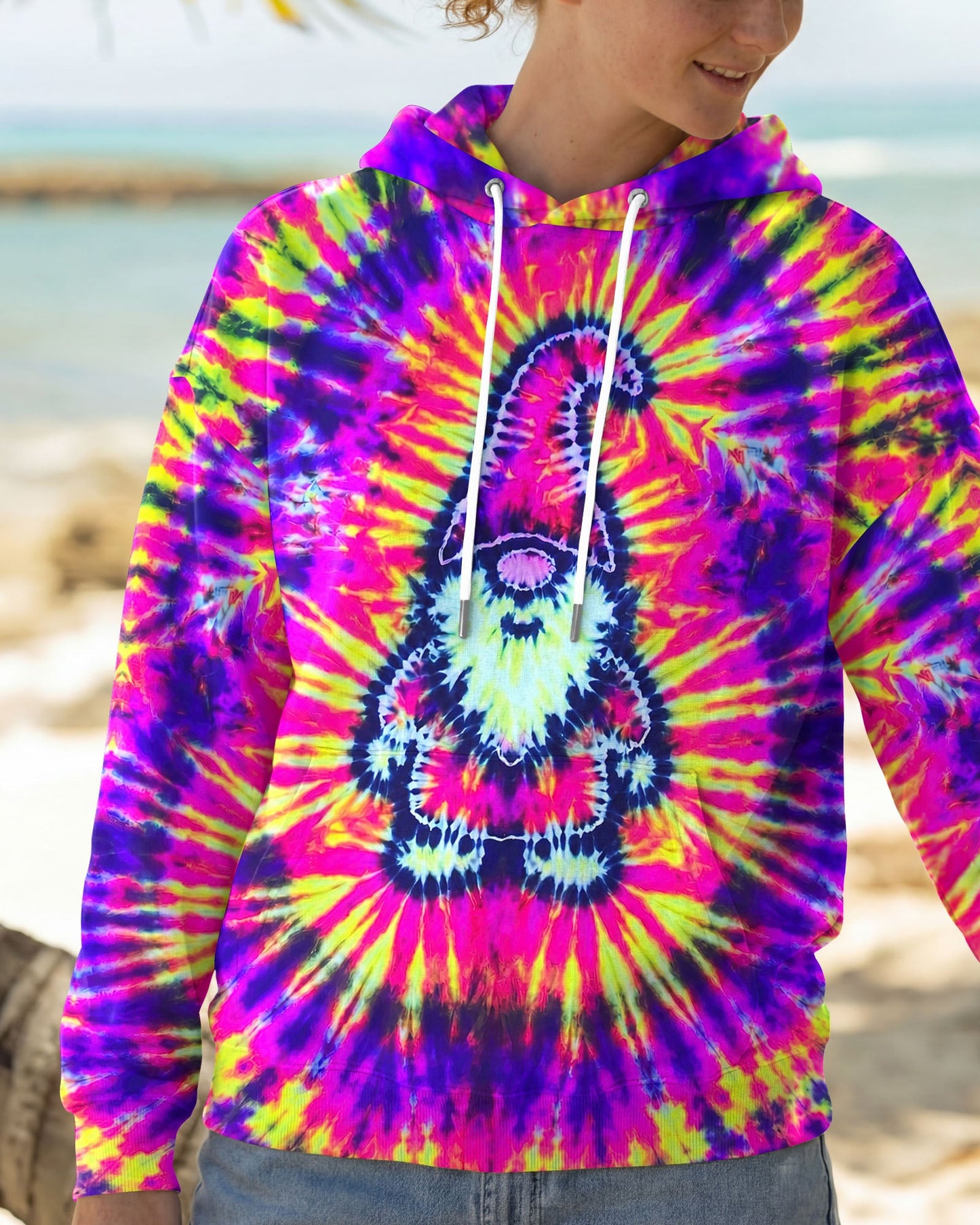 GNOME NEON COLOR SWIRL ALL OVER PRINT - TLNT1506261