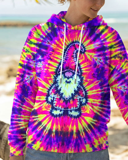 GNOME NEON COLOR SWIRL ALL OVER PRINT - TLNT1506261