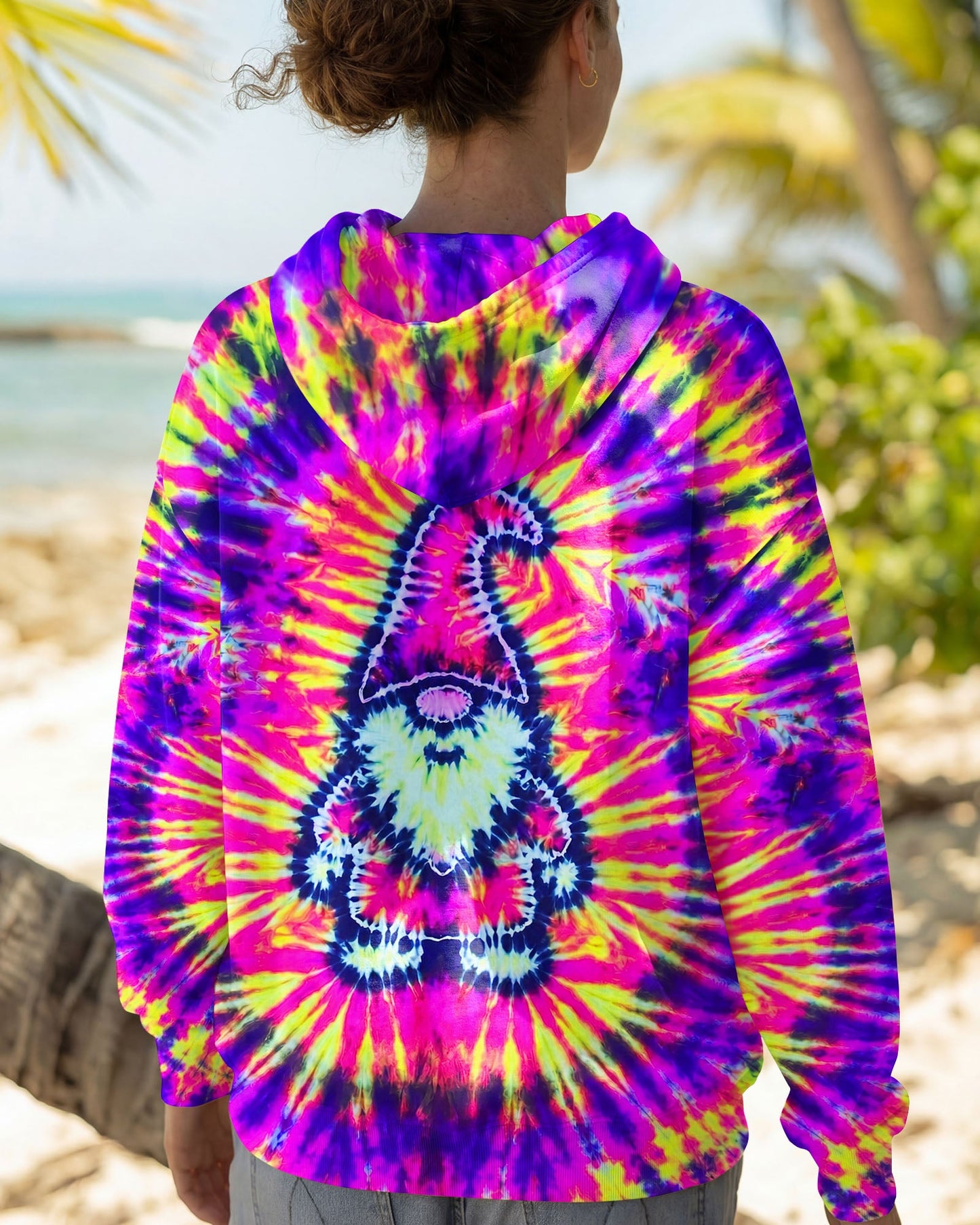 GNOME NEON COLOR SWIRL ALL OVER PRINT - TLNT1506261