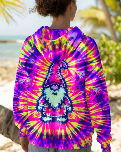 GNOME NEON COLOR SWIRL ALL OVER PRINT - TLNT1506261