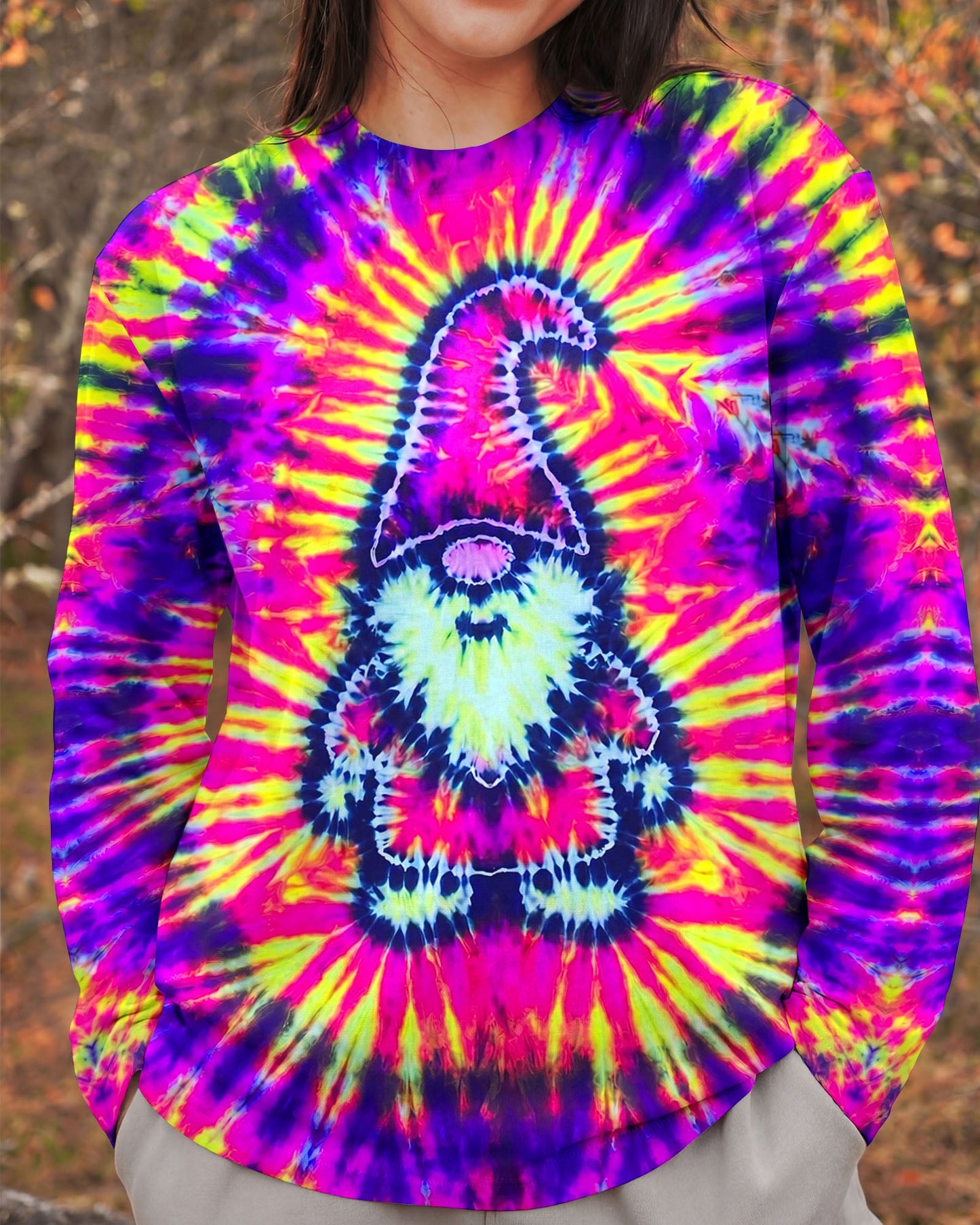 GNOME NEON COLOR SWIRL ALL OVER PRINT - TLNT1506261