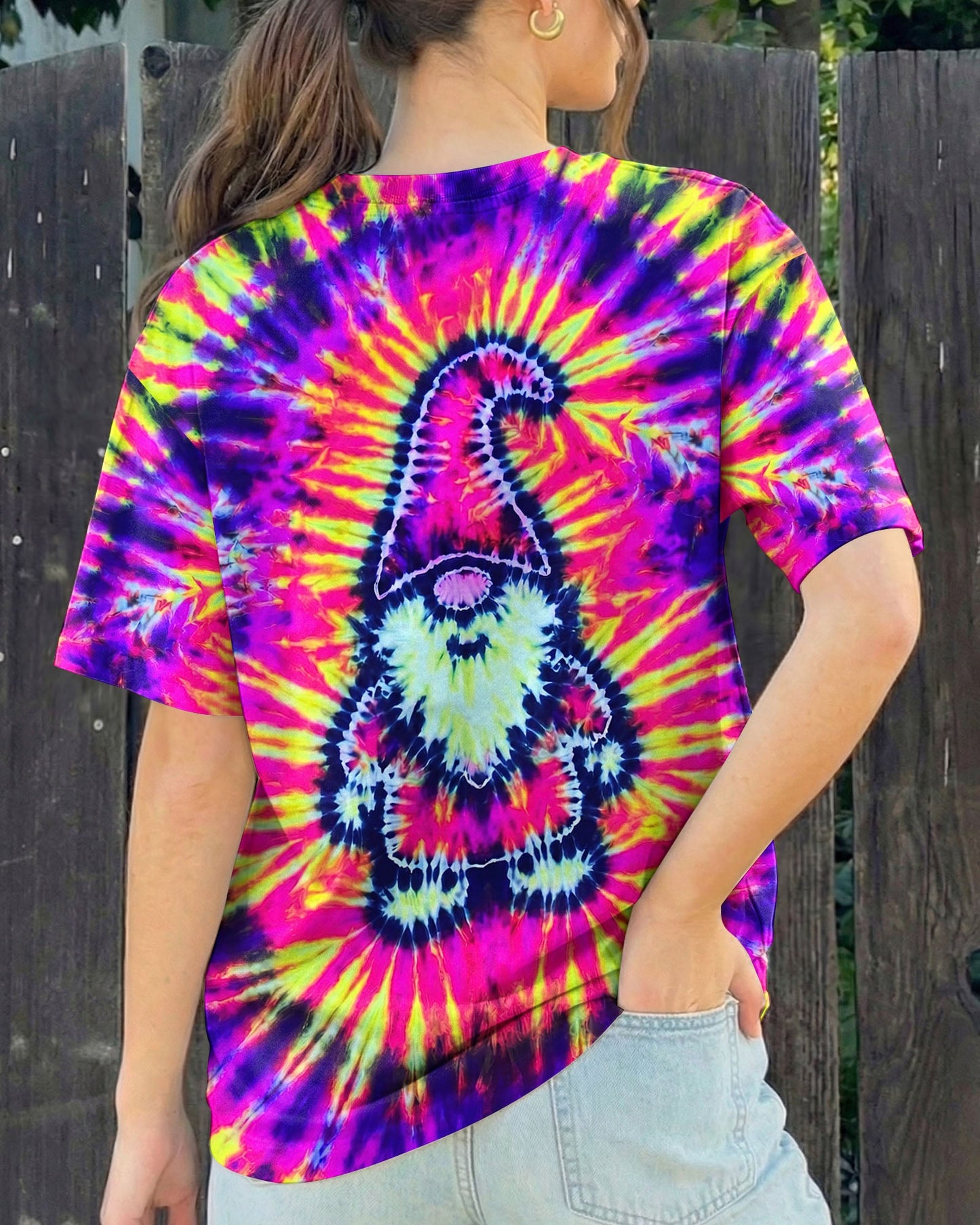 GNOME NEON COLOR SWIRL ALL OVER PRINT - TLNT1506261
