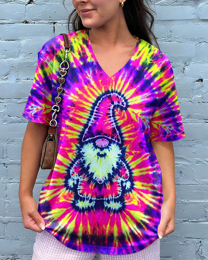 GNOME NEON COLOR SWIRL ALL OVER PRINT - TLNT1506261