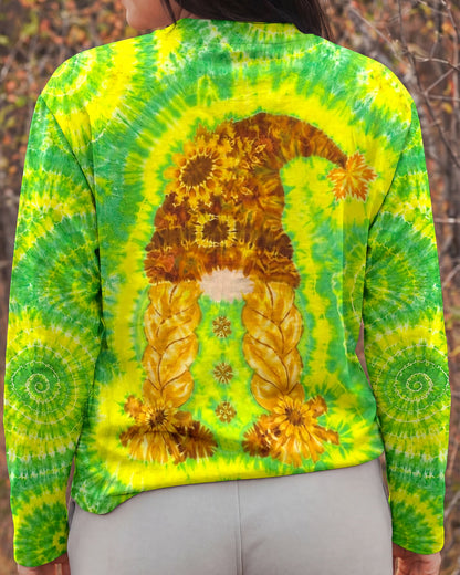 SUNFLOWER GNOME BURST ALL OVER PRINT - TLNT1605262