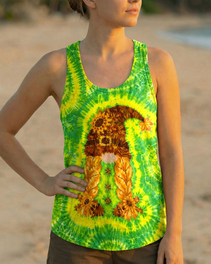 SUNFLOWER GNOME BURST ALL OVER PRINT - TLNT1605262