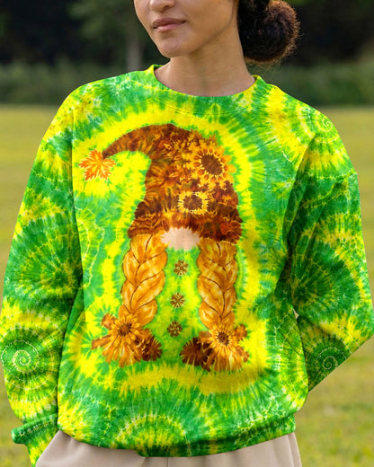 SUNFLOWER GNOME BURST ALL OVER PRINT - TLNT1605262