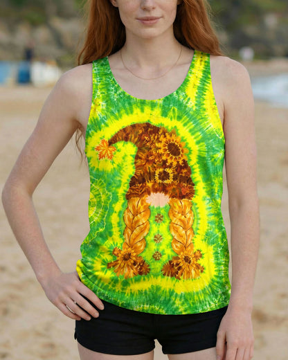 SUNFLOWER GNOME BURST ALL OVER PRINT - TLNT1605262
