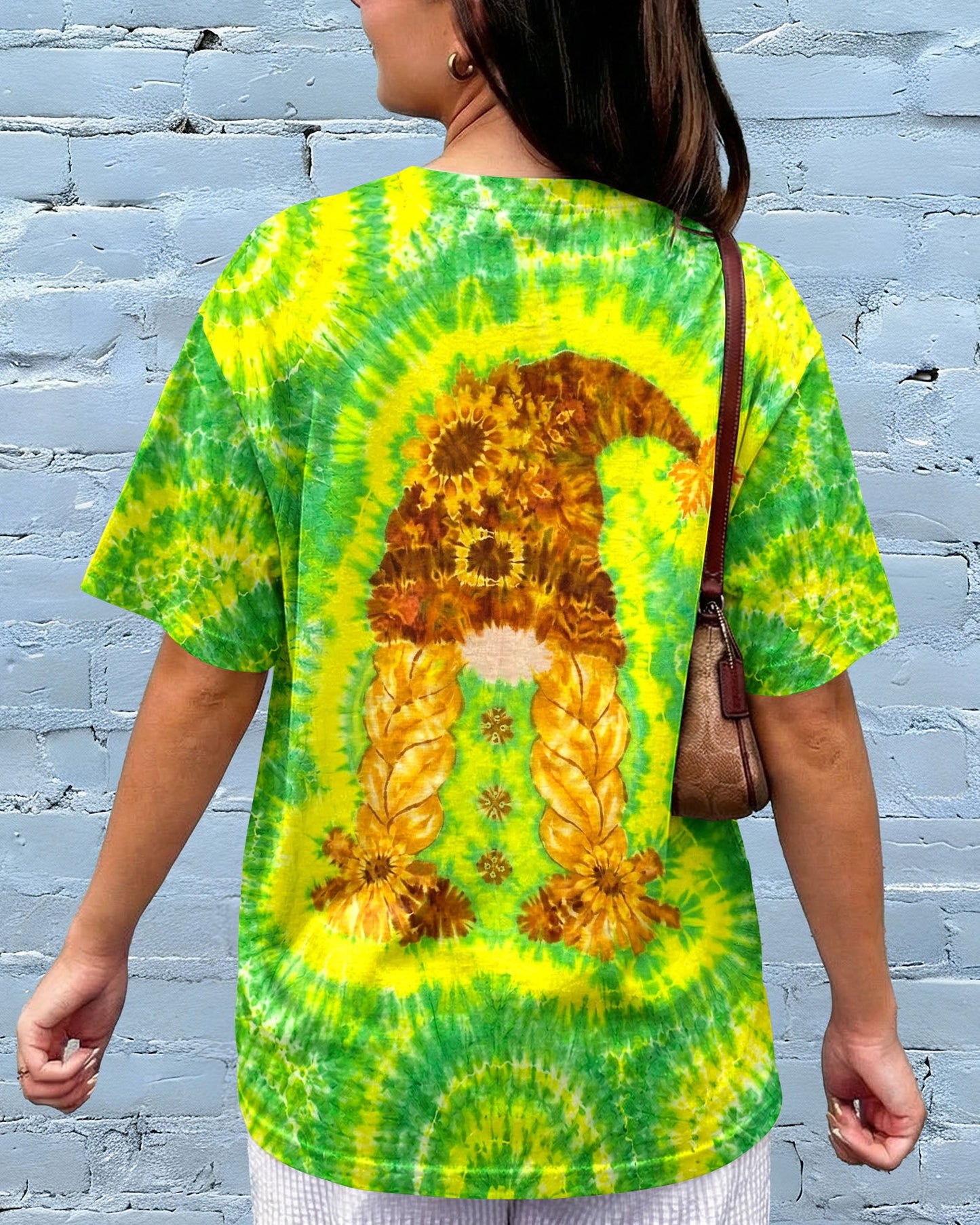 SUNFLOWER GNOME BURST ALL OVER PRINT - TLNT1605262