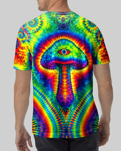 PSYCHEDELIC  MUSHROOM  COLORFUL ALL OVER PRINT - TLNT2004262