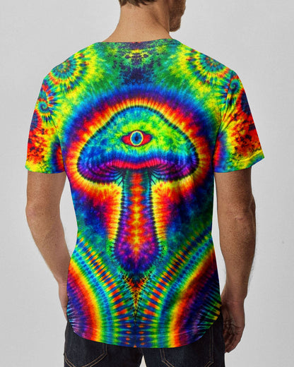 PSYCHEDELIC  MUSHROOM  COLORFUL ALL OVER PRINT - TLNT2004262