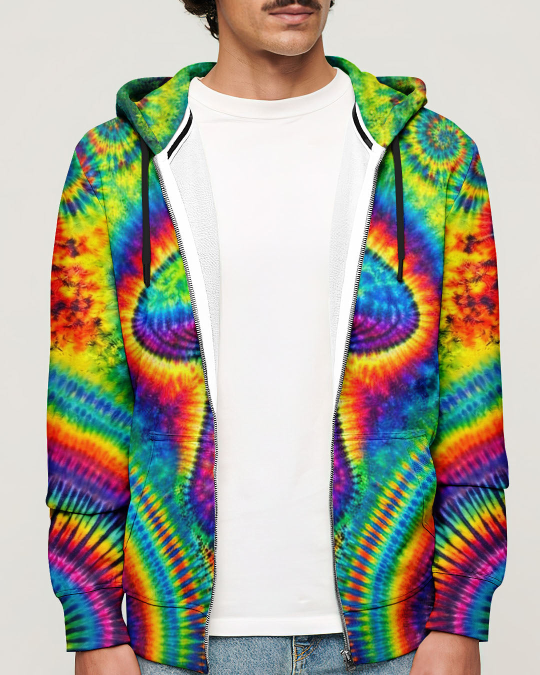 PSYCHEDELIC  MUSHROOM  COLORFUL ALL OVER PRINT - TLNT2004262