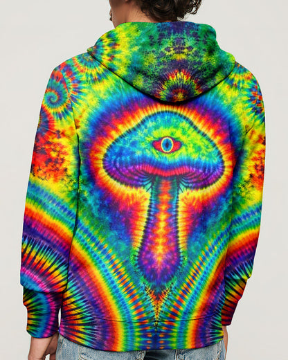 PSYCHEDELIC  MUSHROOM  COLORFUL ALL OVER PRINT - TLNT2004262