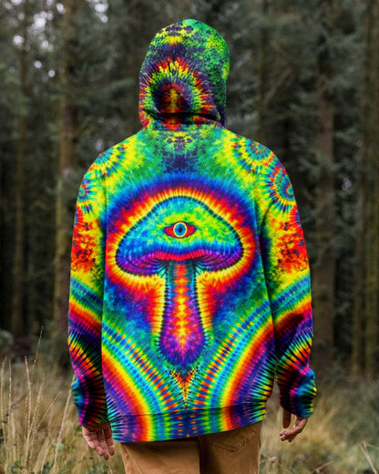 PSYCHEDELIC  MUSHROOM  COLORFUL ALL OVER PRINT - TLNT2004262