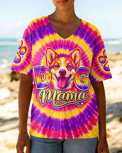 DOG MAMA CORGI  ALL OVER PRINT - TLNT2104262