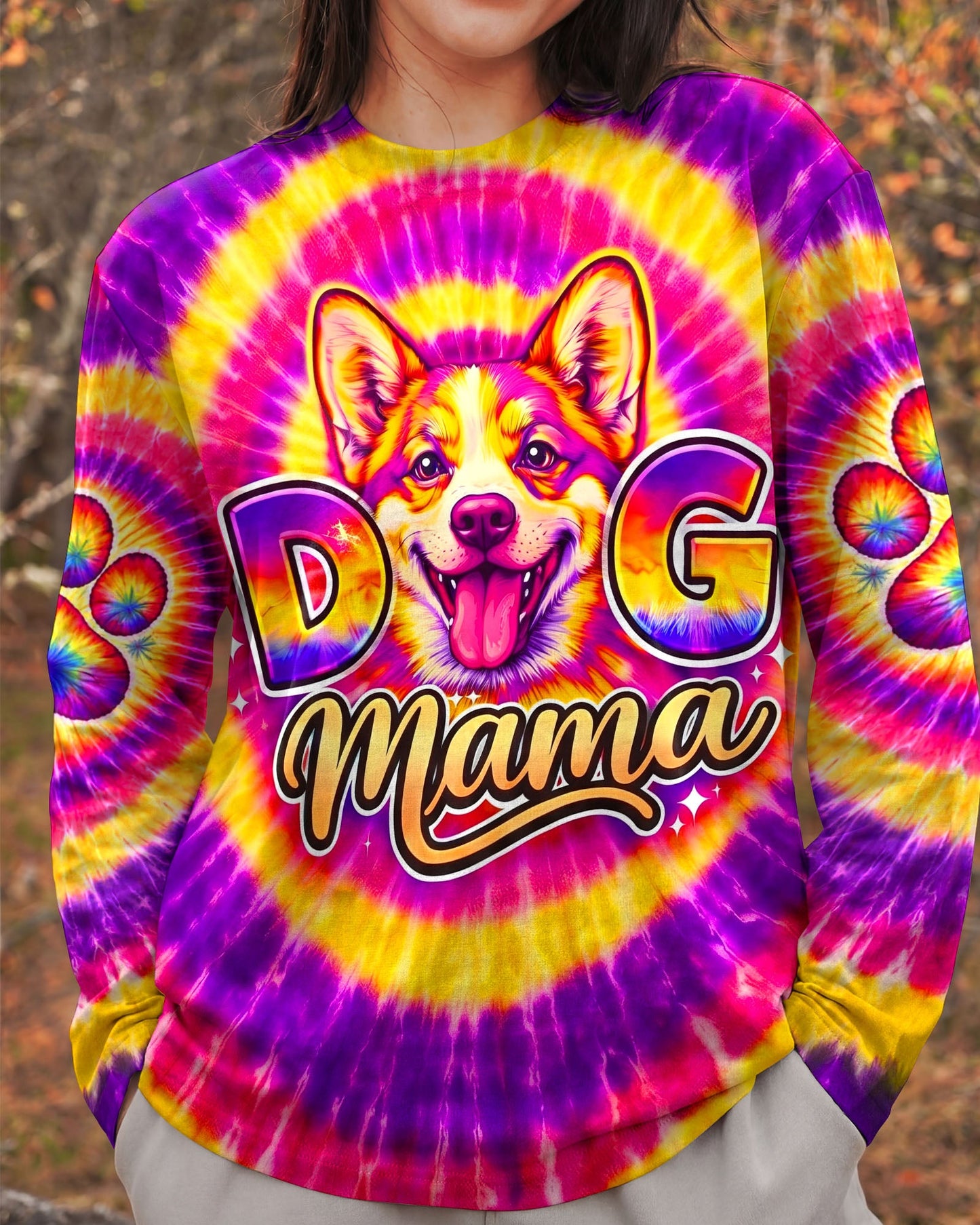 DOG MAMA CORGI  ALL OVER PRINT - TLNT2104262