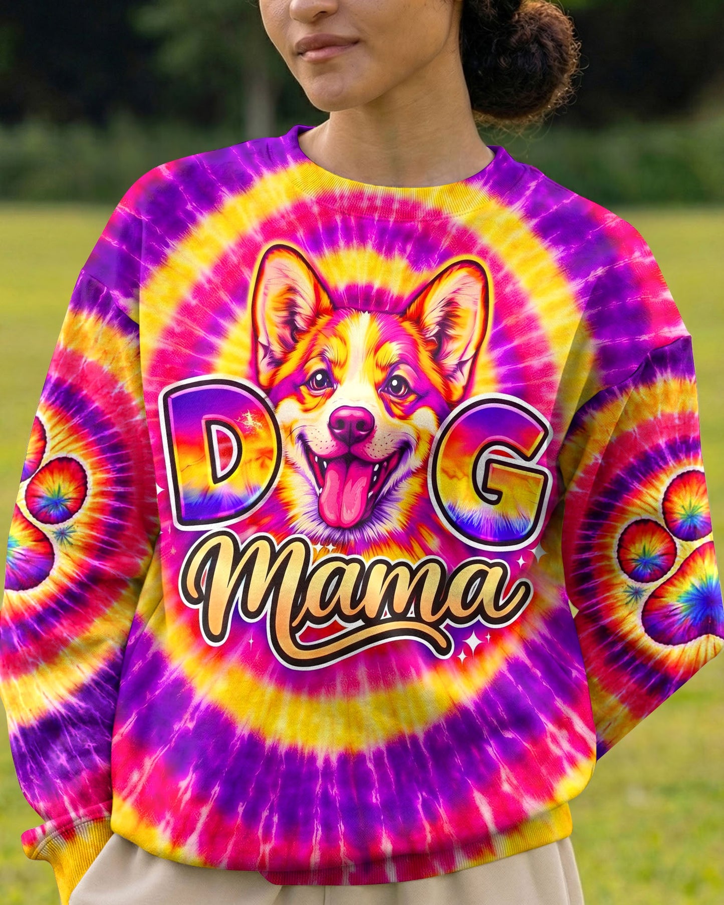 DOG MAMA CORGI  ALL OVER PRINT - TLNT2104262